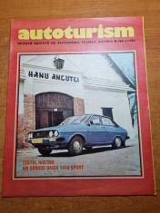 autoturism iunie 1983- test dacia 1410,karting foto