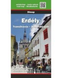 Erd&eacute;ly - Transilvania - Siebenb&uuml;rgen harta rutiera - road map - Stra&szlig;enkarte M 1:400.000