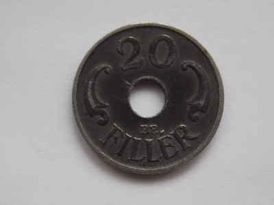 20 FILLER 1941 UNGARIA foto