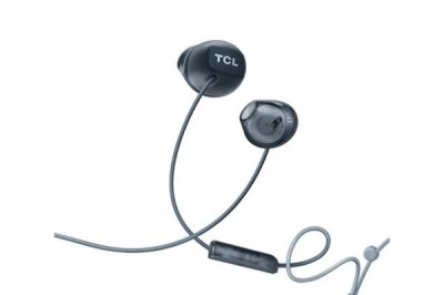Casti+micr TCL SOCL200 negre in ureche foto