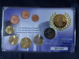 Euro set - Estonia 2011 + medalie comemorativă , UNC, Europa