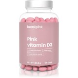 BeastPink Pink Vitamin D3 favorizează sănătatea oaselor și a dinților 120 caps.
