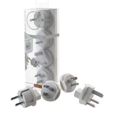 Set 4 adaptoare pentru P-CUBE-REV Allocacoc ADAPT-TRAVEL-03WE foto