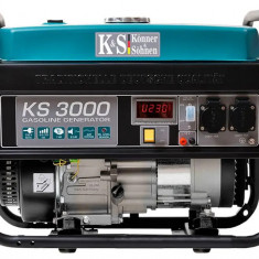 Generator De Curent 3 Kw Benzina Pro - Konner & Sohnen - Ks-3000
