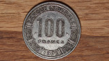 Gabon - moneda de colectie - 100 francs / franci 1972 - prima emisie - mai rara!, Africa