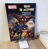 Marvel Eroi &icirc;n Acțiune - Activități amuzante și pagini de colorat (+500 de autocolante)
