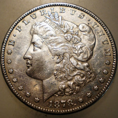 E.027 USA SUA MORGAN DOLLAR 1878 CC CARSON CITY ARGINT RARA