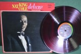 Vinil LP &quot;Japan Press&quot; Nat King Cole &ndash; Nat King Cole Deluxe - Disc Rosu - (G)