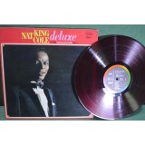 Vinil LP &quot;Japan Press&quot; Nat King Cole &ndash; Nat King Cole Deluxe - Disc Rosu - (G)