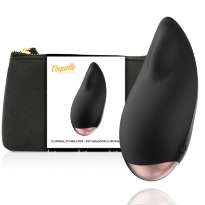 COQUETTE CHIC DESIRE - CLITORIAL STIMULATOR BLACK / GOLD DROP foto