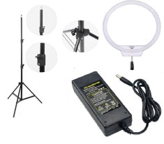 KIT lumina continua Lampa Yongnuo YN608 3200k-5500k + stativ + alimentator foto