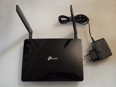 Modem Wireless TP-Link TL-MR6400, N300, 4G LTE, SIM, Internet backup foto