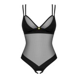 Body Obsessive Nesari Negru XL-XXL Transparenta Subtila Detalii Opace Lenjerie Sexy