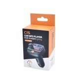 Cumpara ieftin Modulator auto C15, 12-24V , FM cu bluetooth, 2 iesiri USB, 1x Type C - Negru, Dactylion