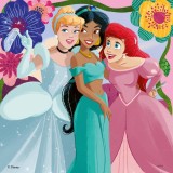 Ravensburger - Puzzle puterea printeselor Disney 3x49 piese