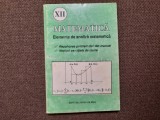 ELEMENTE DE ANALIZA MATEMATICA CLASA A XII A REZOLVAREA PROBLEMELOR DIN MANUAL