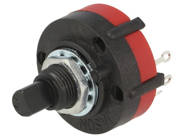 Comutator Rotativ 3 Poziții 0.3A 125VAC 1 Secțiune 30&deg;
