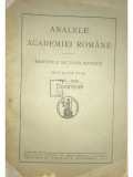 Memoriile secțiunii istorice, seria III, tomul XXVIII (editia 1947)