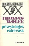Priveste Inger Catre Casa Thomas Wolfe Editura Univers Romanul Secolului XX 1977 711 Pagini