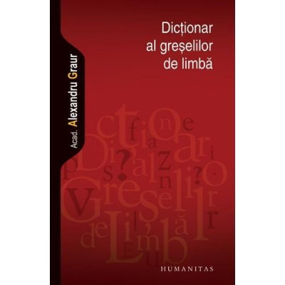 Dictionar al greselilor de limba foto