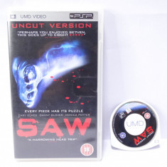 Film UMD Sony PSP Playstation Portable - SAW Uncut Version