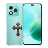 Husa antisoc pentru honor 400 lite - airbag tpu, col&Egrave;uri ranforsate - cross smarald