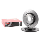 Disc Frana Perforat Spate Brembo Audi A6 C7 2010&rarr; 08.A759.1X