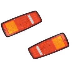 Set lampi Stop camion / remorca cu LED 12V ALM 28 X 10,5