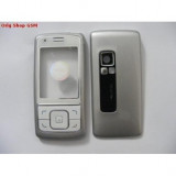 Carcasa Completa Nokia 6288 Alb + Tastatura - Piese Telefon - Calitate Premium
