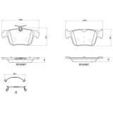Placute frana Audi A3 Sedan (8ys, A3 Sportback (8ya; Cupra Formentor (Km7), Leon (Kl1, Leon Sportstourer (Kl8; Ford Tourneo Connect / Grand Tourneo C