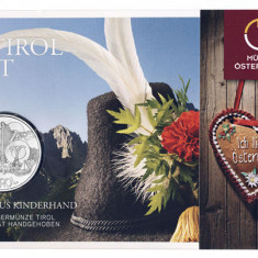 AUSTRIA 2014 - 10 Euro – Tirol - Argint 925 /16,00 gr /32 mm / Blister