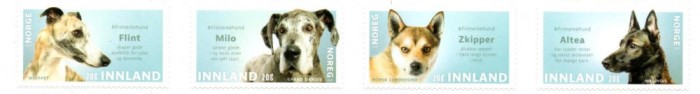 NORVEGIA 2020, Fauna - CAINI, serie neuzata, MNH