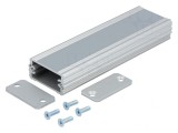 Carcasă aluminiu gri AKG 33x100x16 mm