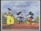 NEVIS 1995 DESENE ANIMATE DISNEY MICKEY MINNIE MORTIMER