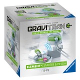 Gravitrax Power - Starter &amp; Finish, Start si Final, Set de Accesorii Electric, Ravensburger