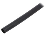 Manșon termocontractabil negru 9,5mm