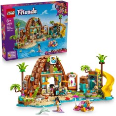 LEGO&reg; Friends - Statiune de pe litoral pentru vacanta cu familia 42673, 1140 piese