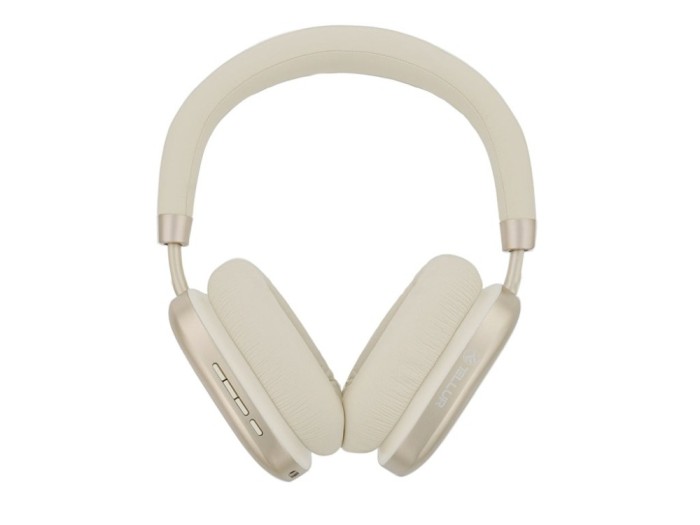 Casti Bluetooth Over-ear Tellur Shade, ANC, bej