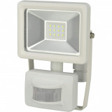 Reflector Led Cu Senzor De Mișcare IP44 10W 800 Lumen Alb Unitec 30055