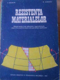 REZISTENTA MATERIALELOR. MANUAL PENTRU LICEE INDUSTRIALE SI AGROINDUSTRIALE CLASA A X-A, SCOLI DE MAISTRI SI DE, Clasa 10