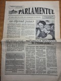ziarul parlamentul 26 mai 1992
