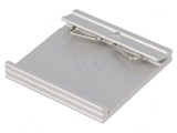 M&acirc;ner Aluminiu 50mm pentru Șină DIN TS35