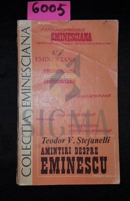 AMINTIRI DESPRE EMINESCU foto