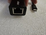 Placă de rețea externa Type-C la RJ45 &ndash; Dezen LU1GABC, Gigabit Ethernet - poze reale