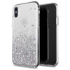 Husa TPU WZK Star Glitter Shining pentru Apple iPhone 12 mini, Transparenta