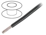 Cablu HookUp Wire 18AWG PVC Negru 30,5m