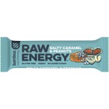 Bombus Raw Energy bară de fructe aroma Salty Caramel &amp; Peanuts 50 g