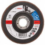 Cumpara ieftin Disc de slefuire evantai BOSCH X571 pentru metal ,D 125 mm; G 80, versiune inclinata