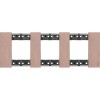 Rama ornament 3P metal Living Now cupru KA4802M3ZM, Bticino