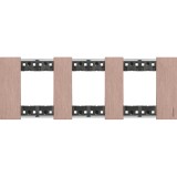 Rama ornament 3P metal Living Now cupru KA4802M3ZM, Bticino